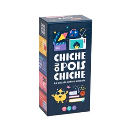 Chiche or Peas - Le Quiz de Culture Amicale - Card Game - Party Game for Parties in Family or Aperios Between Friends