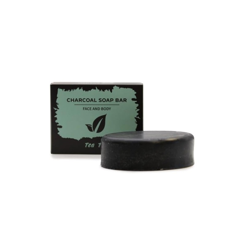 Charcoal Soap 85g - Tea Tree