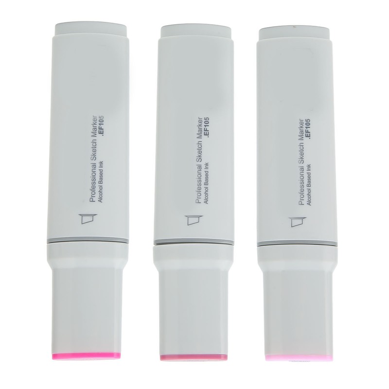 3pcs Jumbo Markers Professional DIY Large Wide Head Quick Drying