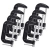 8 Pcs C Clamp 4 Inch Heavy Duty Steel C