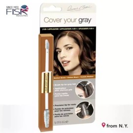 Cover Your Gray 커버 유어 그레이 투인원 새치 커버 혼합형 [다크브라운] Cover Your Gray Two-in-One Gray Hair Covering Mixed Type [Dark Brown]