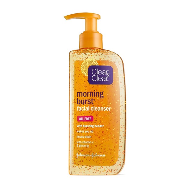 Clean & Clear Morning Burst Facial Cleanser, Original, 8 oz, 2 pk