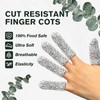 Evridwear 20PCS Finger Cots Cut Resistant Finger Sleeves,Glove Life Extender,