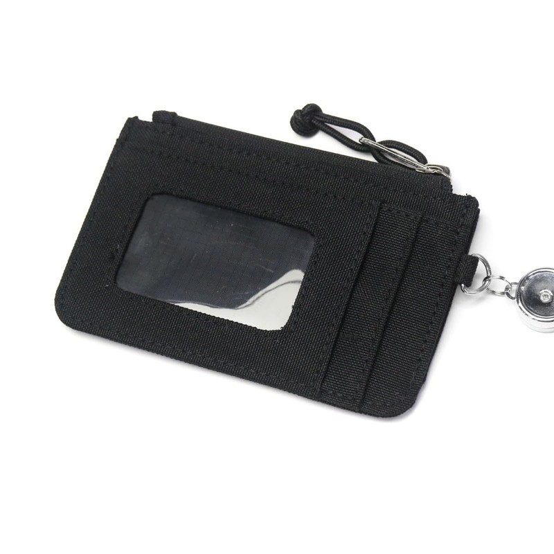 Bendivis BDW-8378 Pass Case, Coin Purse, Black, black