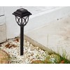 LAUREL CANYON 6 Pack Garden Solar Path Lights, Outdoor Solar
