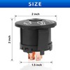Lawn Mower Ignition Switch with Key 5 terminals Compatible with