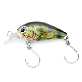 Major Fish Lifelike Lures Perch Trout Wobbler 38 mm Single Hook Enzrennerle