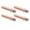 4pcs 3D Printer All Metal Heatbreak Professional Copper Alloy Extruder