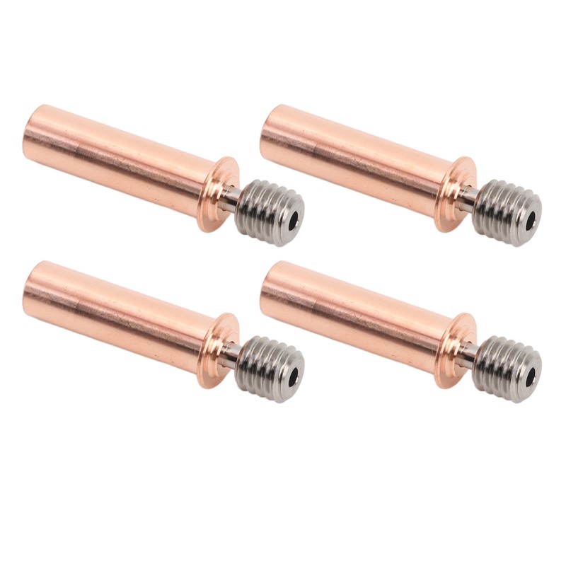 4pcs 3D Printer All Metal Heatbreak Professional Copper Alloy Extruder