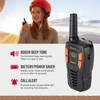 Cobra ACXT145 Compact Walkie Talkies - Rechargeable, Lightweight, 22 Channels,