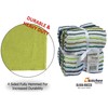Olivia Rocco 5 Pack Striped Kitchen Tea Towels Cotton Super