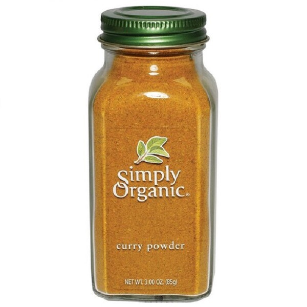 Simply Organic Curry Powder Large Glass 85g