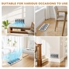 Floor Register 4x10, Heavy Duty Walkable Steel Floor Vent Covers,