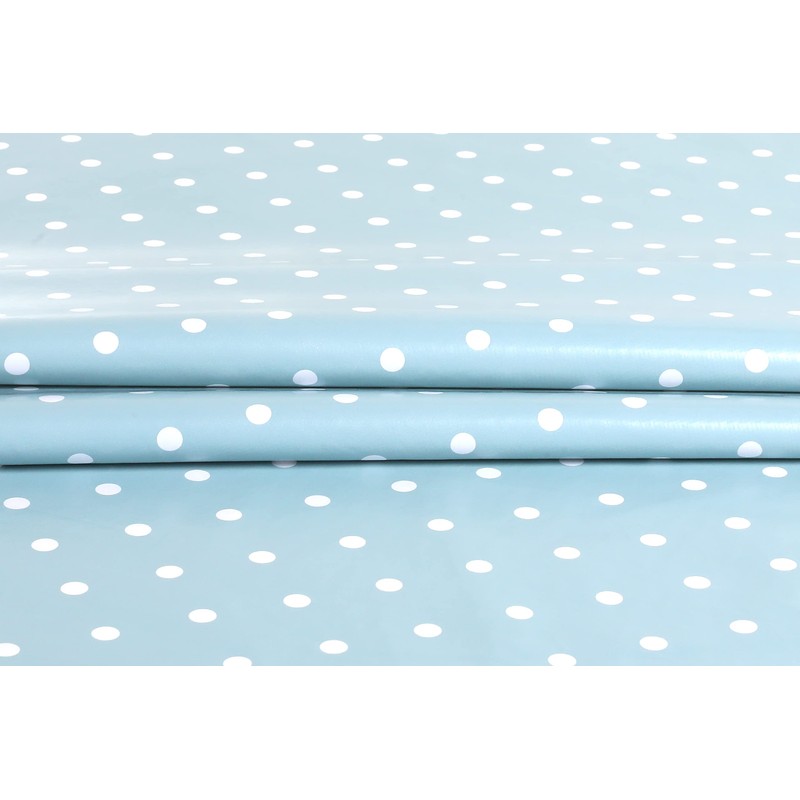Oilcloth Tablecloth Washable Rectangular 140 x 180 cm Small Dots