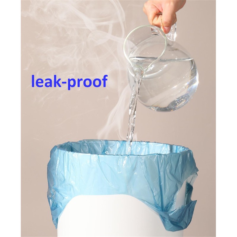 2-3 Gallon Tear-Free Small Trash Bags with handles 1.1 Mil
