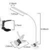 RAOYI LED Desk Lamp, Eye-Care Dimmable Flexible Gooseneck 5W USB
