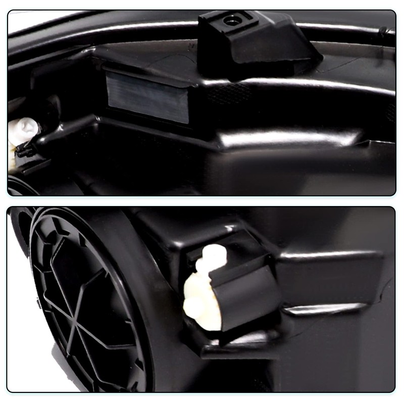 TUSDAR Fits For 2016-2018 Chevy Malibu Halogen Headlights Replacement Headlight
