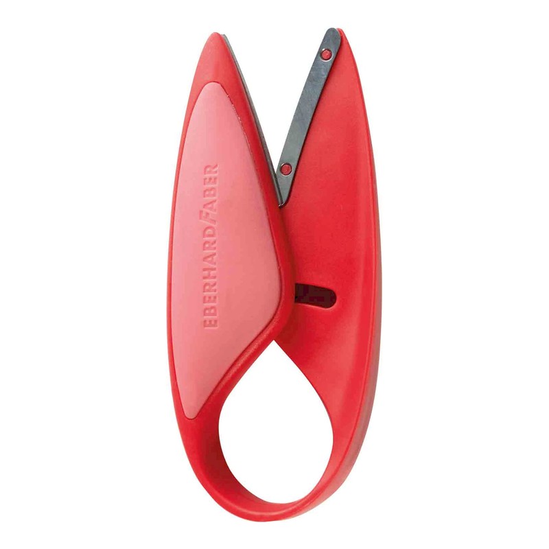 Eberhard Faber Mini Kids 579920 Children's Scissors in Red, Suitable