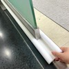 93cm White Sponge Door Draft Stopper White 4ea