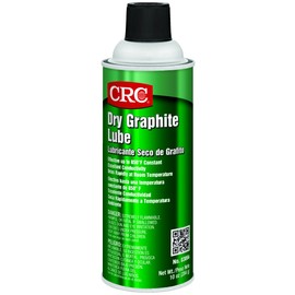 CRC Dry Graphite Lube 03094 – [Pack of 12] 10 Wt. Oz., Dry Film Lubricant