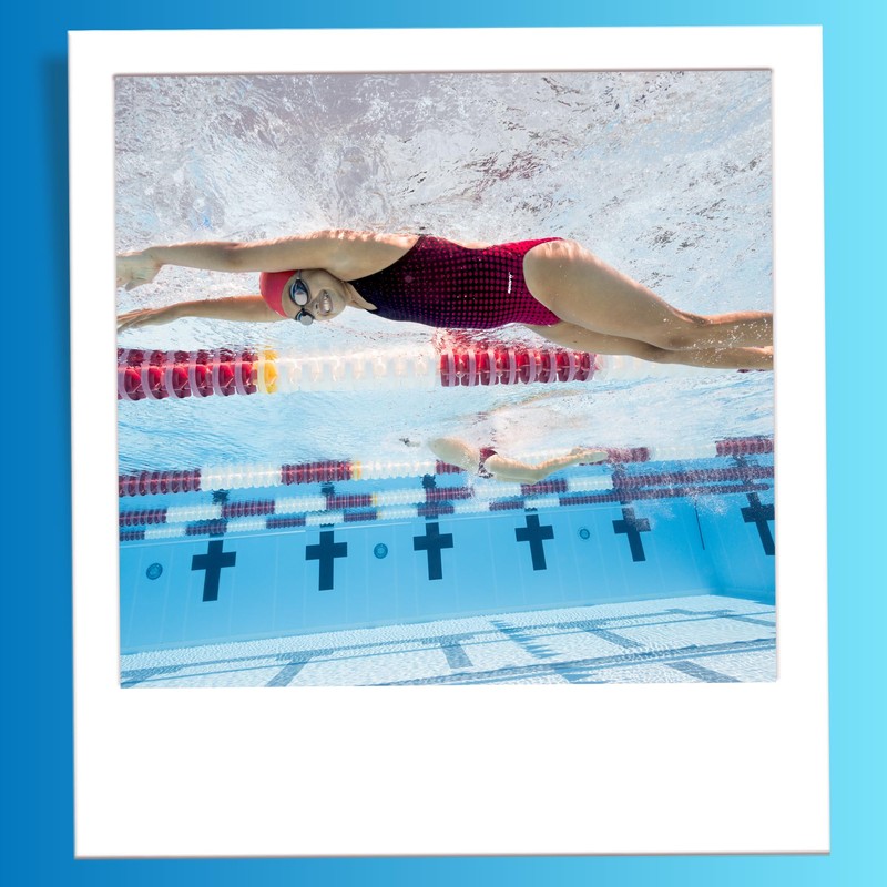 Sporti Solid Wide Strap One Piece Swimsuit - Black -