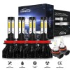 AUIMSOCO For 2008-2021 Freightliner Cascadia Truck COB LED Headlight +Fog