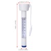 Floating Thermometer for Pool Water Thermometer with Rope for Indoor
