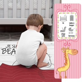 Zinello Design – Extra Soft Microfibre Fleece Baby Blanket 120 x 75 cm with Message of Love – Newborn Blanket for Baby Girl or Boy with Gift Box (Je suis Beau)