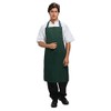 Whites Chefs Clothing A540 Poly-Cotton Apron, Bottle Green