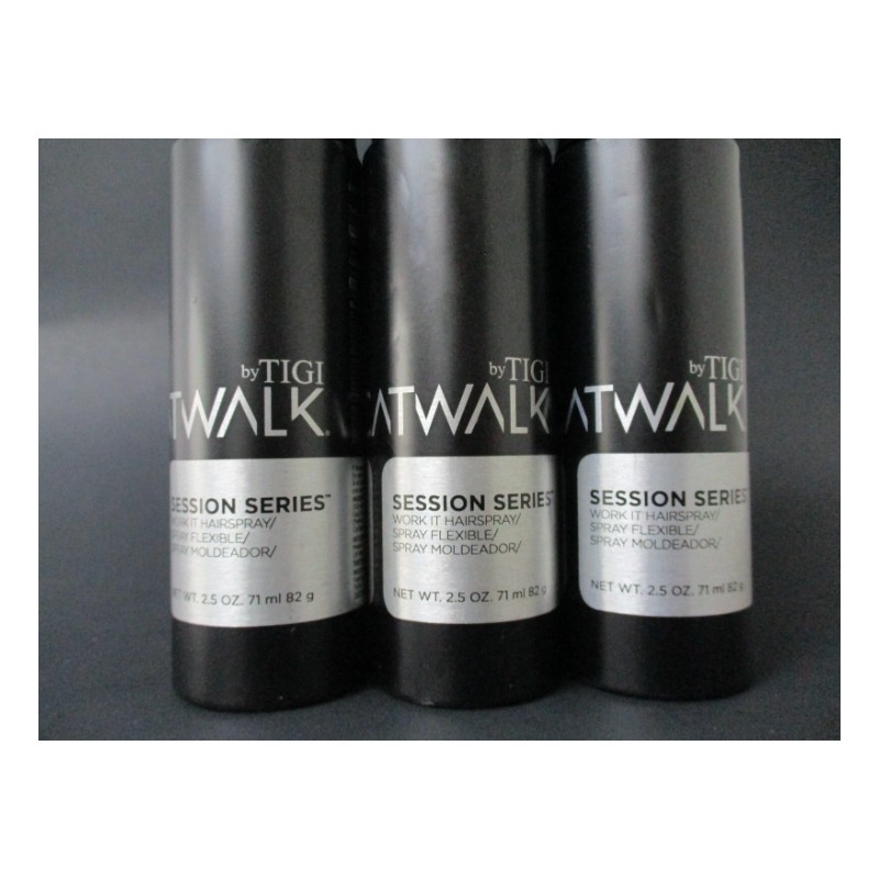 TIGI CATWALK SESSION SERIES WORK IT Hairspray 2.5 oz 3