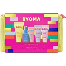 BYOMA Mini Heroes Set de Introducción con Neceser, Kit de 5 Productos de Cuidado Facial