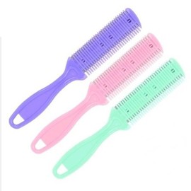 셀프 헤어 스타일링 머리 손질칼 숱치는 헤어 커팅빗-WFH0MT5 Self Hair Styling Hair Cutting Comb for Trimming - WFH0MT5