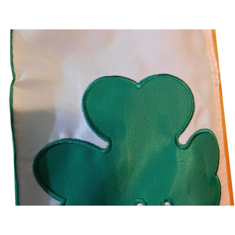 60" Ireland Irish Shamrock Embroidered Wind Sock Windsock