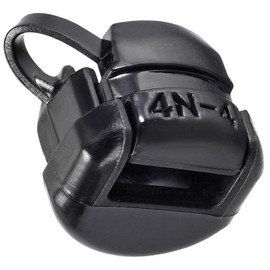 TA-VIGOR 100Pcs Round Cable Wire Strain Relief Bush Grommet, Round Strain Relief Bushing Electric Cable Protection Cord Buckle for 3.8-7.6mm Electric Wire and Cord Management, 4N-4