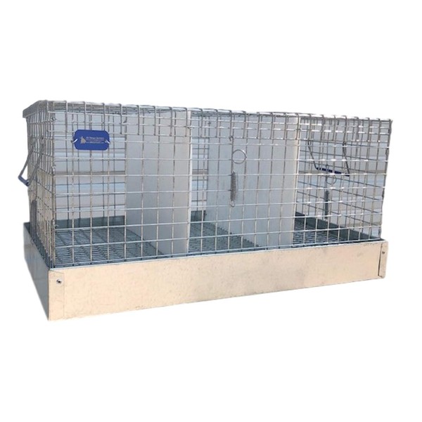 Rabbit Carrier/Transport Cage - 3 Hole (18x30x16)