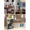Rikyo Acrylic Sign Holder,Table Card Multi-Page Flip Display 6 Pages-12