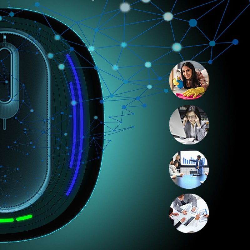 Undetectable Mouse Mover Adjustable Timing Plug and Play Silent Auto