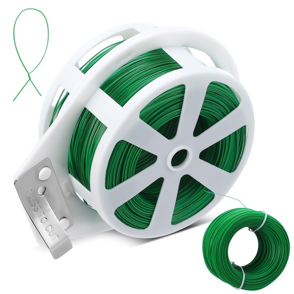 Newofview 300 m Plant Binding Wire Thin, Plant Binding Wire