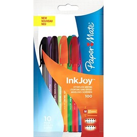 InkJoy 100 Ballpoint Pen 1.0 Tip 0.7 mm Line Assorted S0957190 [Pack 10]