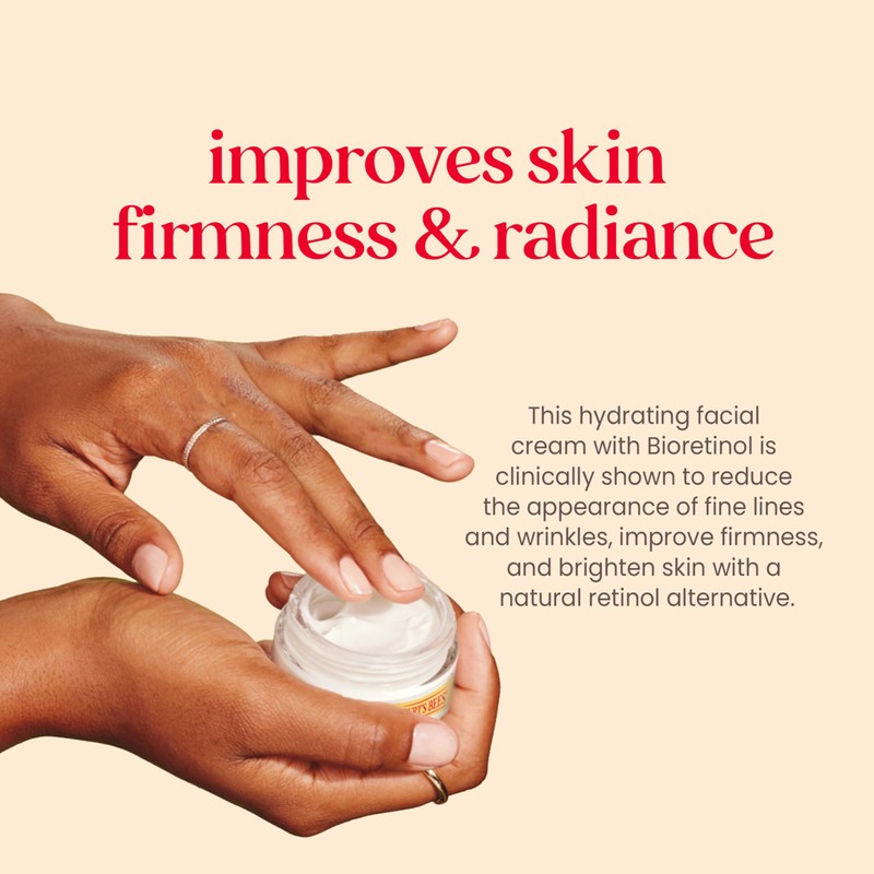 Burt's Bees Skin Care Stocking Stuffers, Face Moisturizer, Firming Face