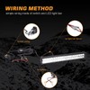 Universal LED Light Bar Wiring Harness Kit 40A 12V On