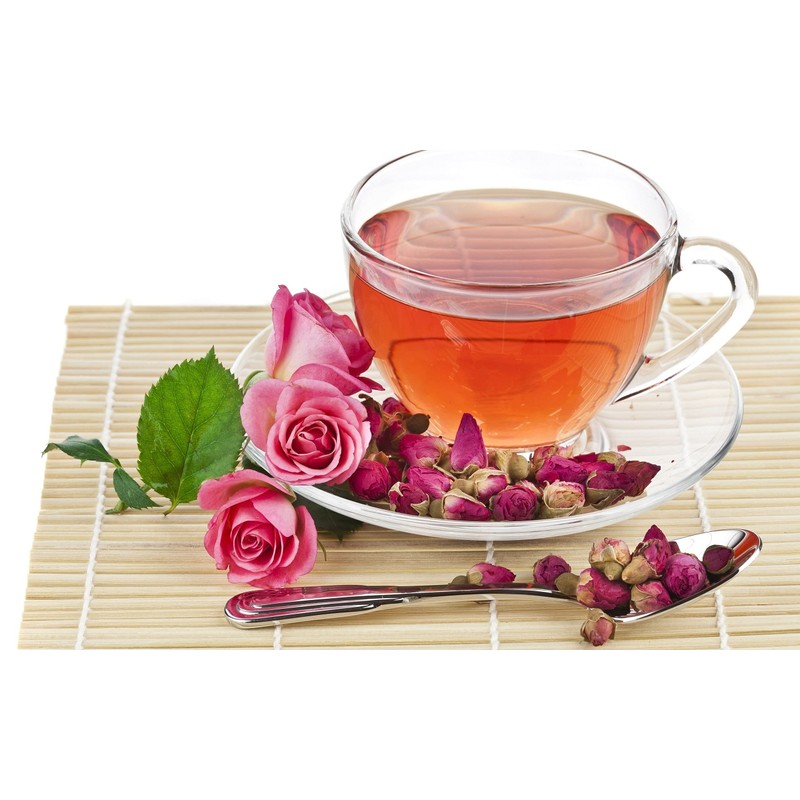 Rosebud Tea - 1 oz (28g) - Loose Leaf -