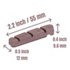 2 PCS Bicycle Brake Pads Softwood Brake Pad Inserts Brake