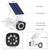 Techage Solar Battery Powered Metal Fake Security Camera, Dummy Cameras,