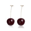 Cherry Earrings for Women Cute Fruit Dangle Earrings Red Fruit