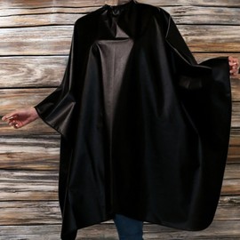 Hair Best Dyeing Gown Hair Perm Dyeing Gloves Dyeing Clothes HB9119 Black 1pc / 헤어베스트 염색용가운 헤어펌 염색장갑 염색보 HB9119 블랙 1개