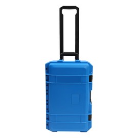 Gdrasuya10 22" Waterproof Case Protective Roller Camera Hard Case Shell Water And Shock Resistant W/Foam Storage Case Camera (Blue)