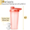 Mr. Pen- Shaker Bottles for Protein Mixes with Twist Cap,