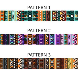 CollarDirect Tribal Dog Leash Aztec Pattern Design Nylon Pet Leashes for Dogs Small Medium Large Puppy 5 Feet Long