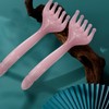 2 Pcs Head Massage Tools Light Brown,Head Massager Five Claw